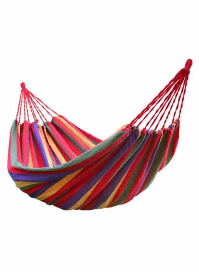 Portable Hang Bed Hammock Multicolour 280 x 80cm