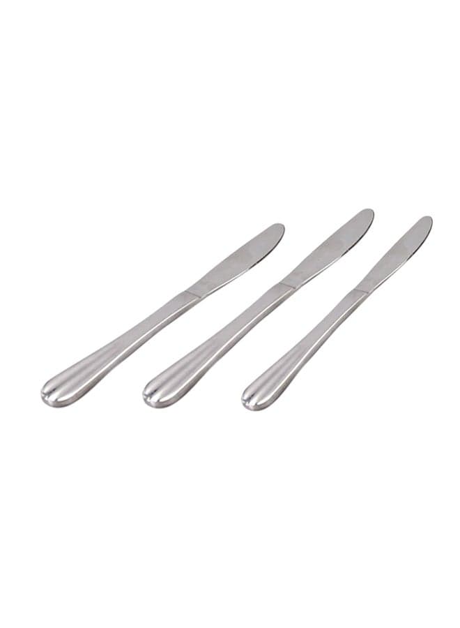 3-Piece Table Knife Silver Standard