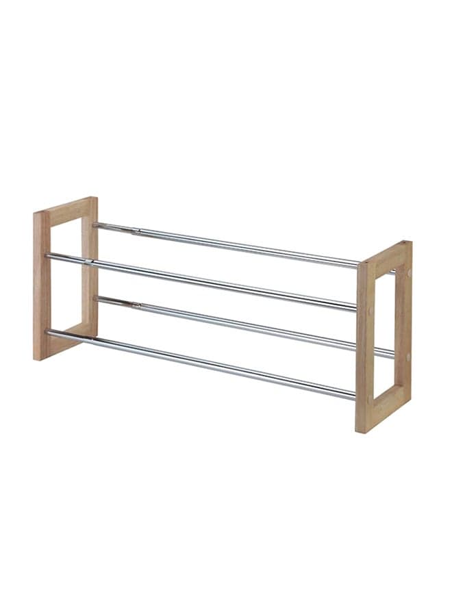 Expandable Show Rack Brown/Clear Standard