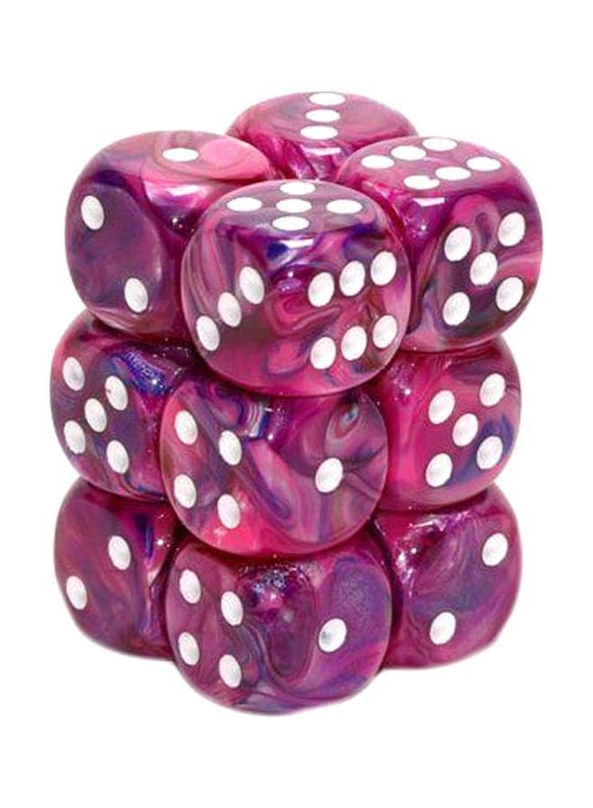 12-Piece Six Sided Die Set 27657