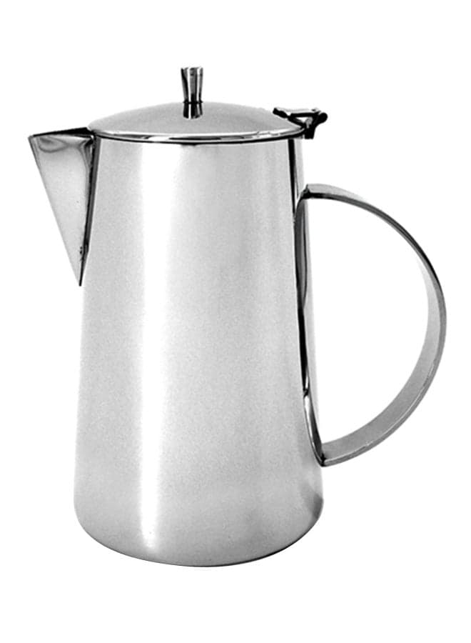 Tea Jug With Cap Silver