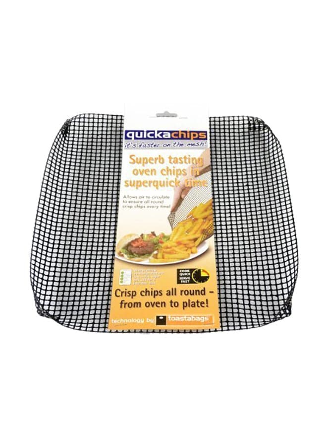 Oven Chips Tray Black Standard