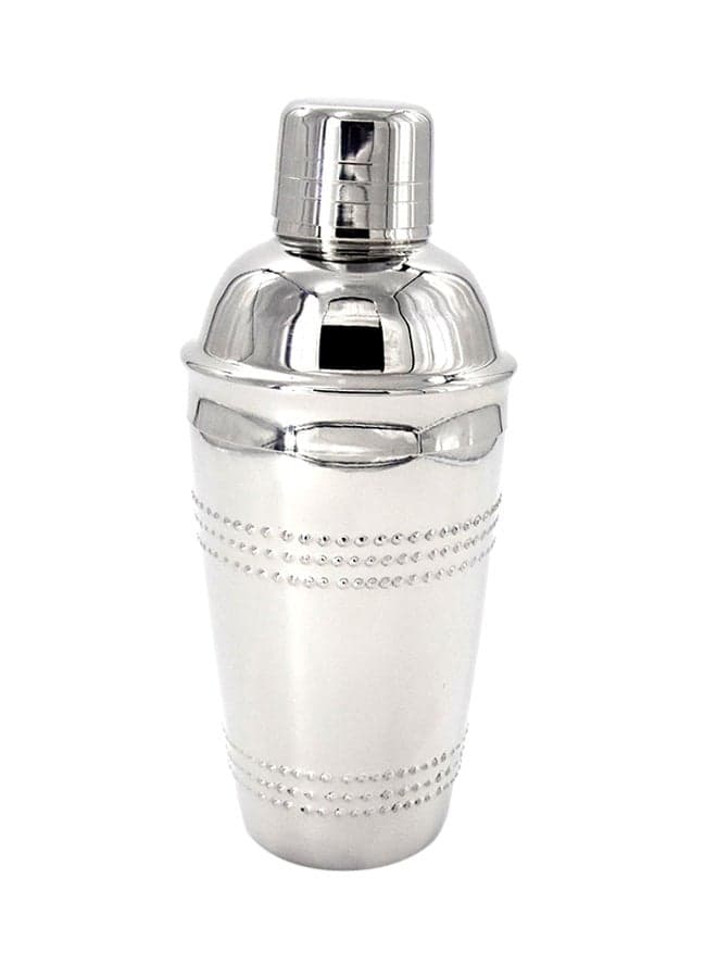 Cocktail Shaker Beads Silver 500ml