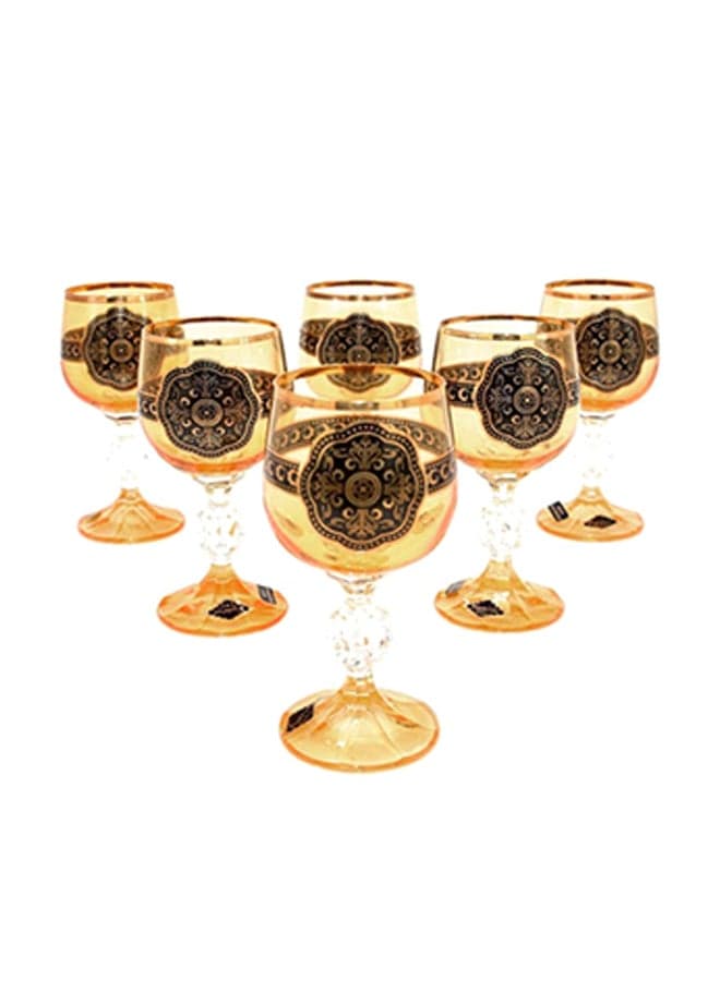 6-Piece Liquir Glass Multicolour 50ml