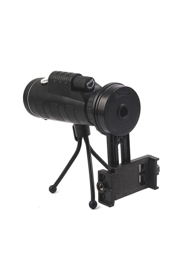 HD Night Vision Prism Scope Monocular Telescope With Clip Tripod Black