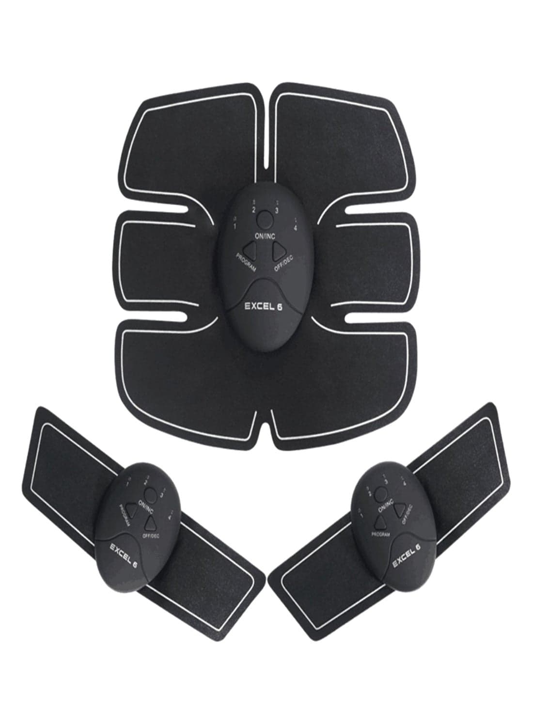 3-Piece Abdominal Muscle Toner Set