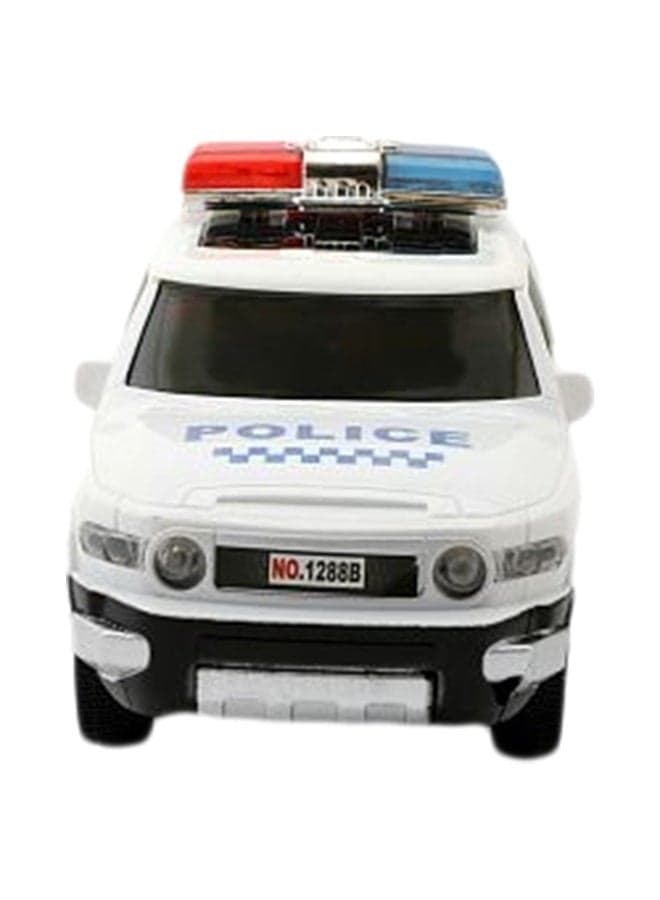 Bumps And Go Police Car Toy Play Vehicle Multicolour