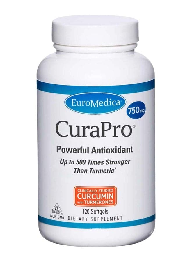 Curapro Powerful Antioxidant Dietary Supplement - 120 Softgels