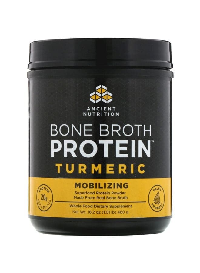 Bone Broth Protein Powder Dietary Supplement - Turmeric