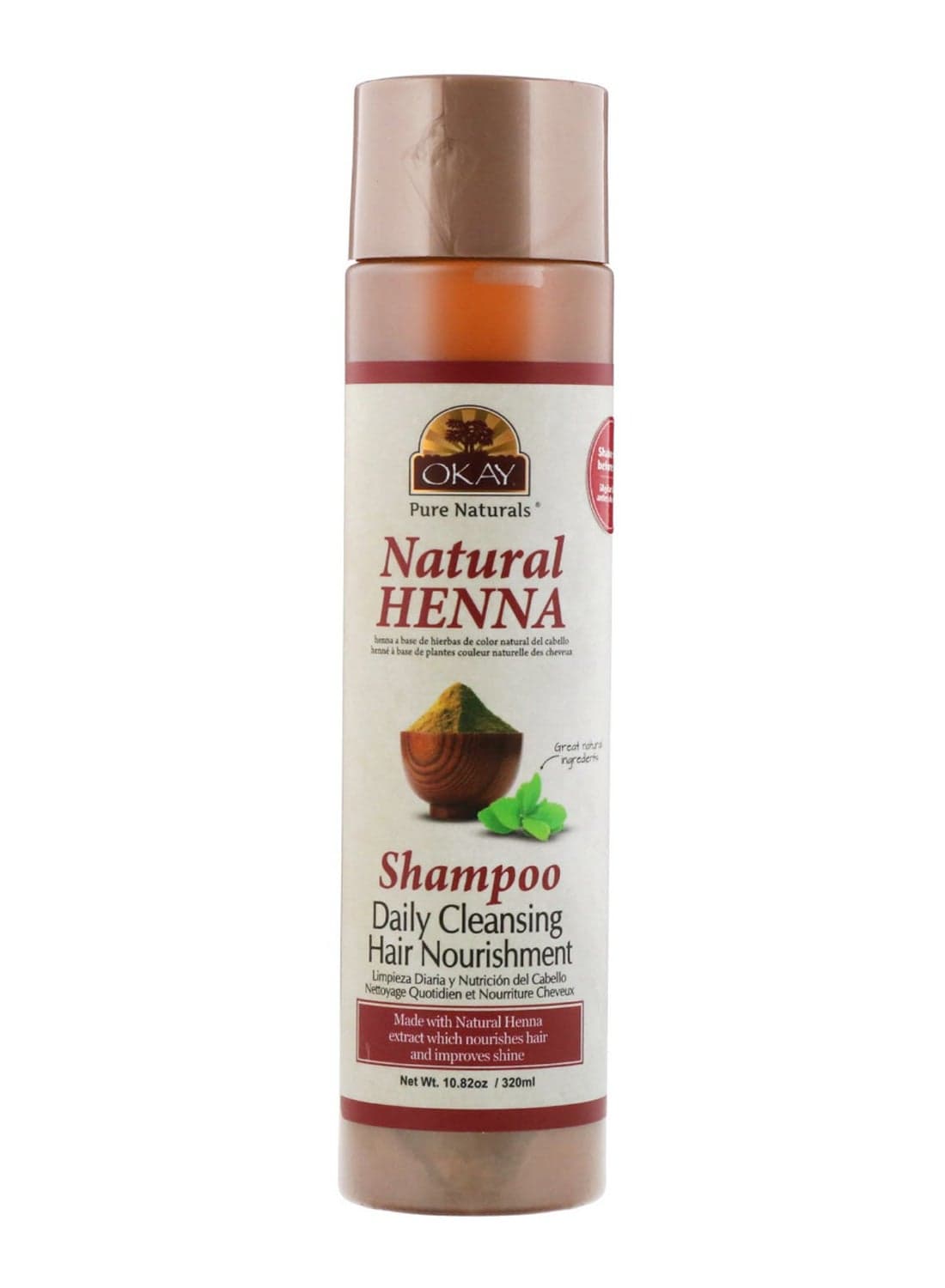 Natural Henna Daily Cleansing Shampoo 320ml