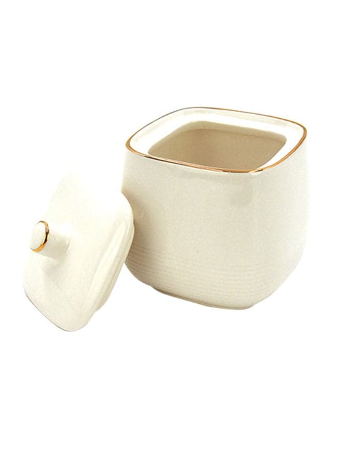 Sugar Bowl With Cover Multicolour 9x9x9centimeter