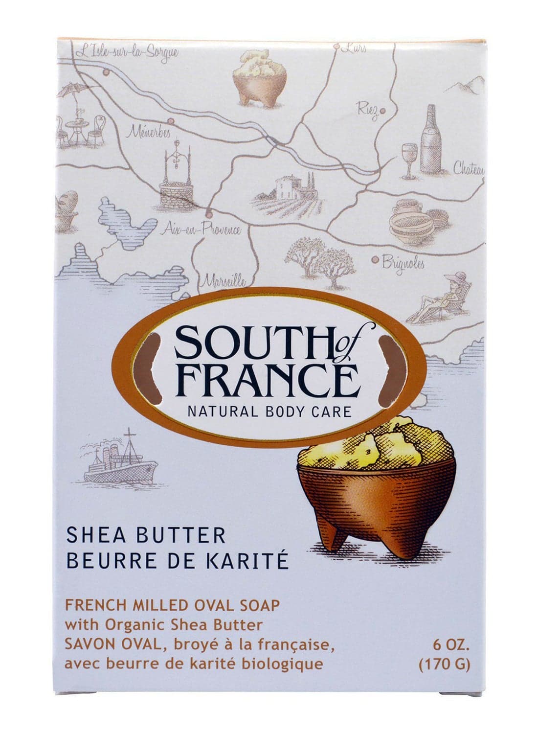 Shea Butter Milled Bar Soap 170grams