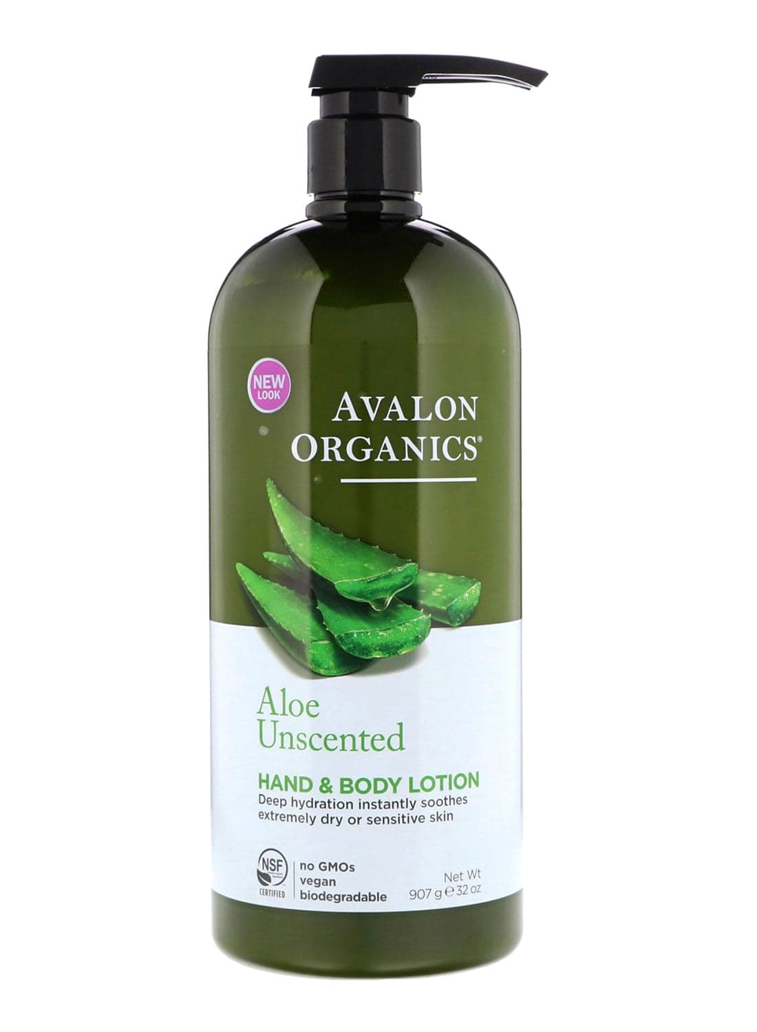 Aloe Unscented Hand And Body Lotion 907grams