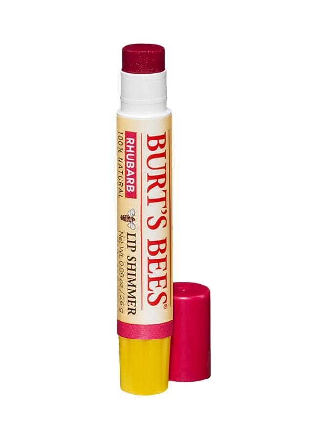 Natural Moisturizing Lip Gloss Rhubarb