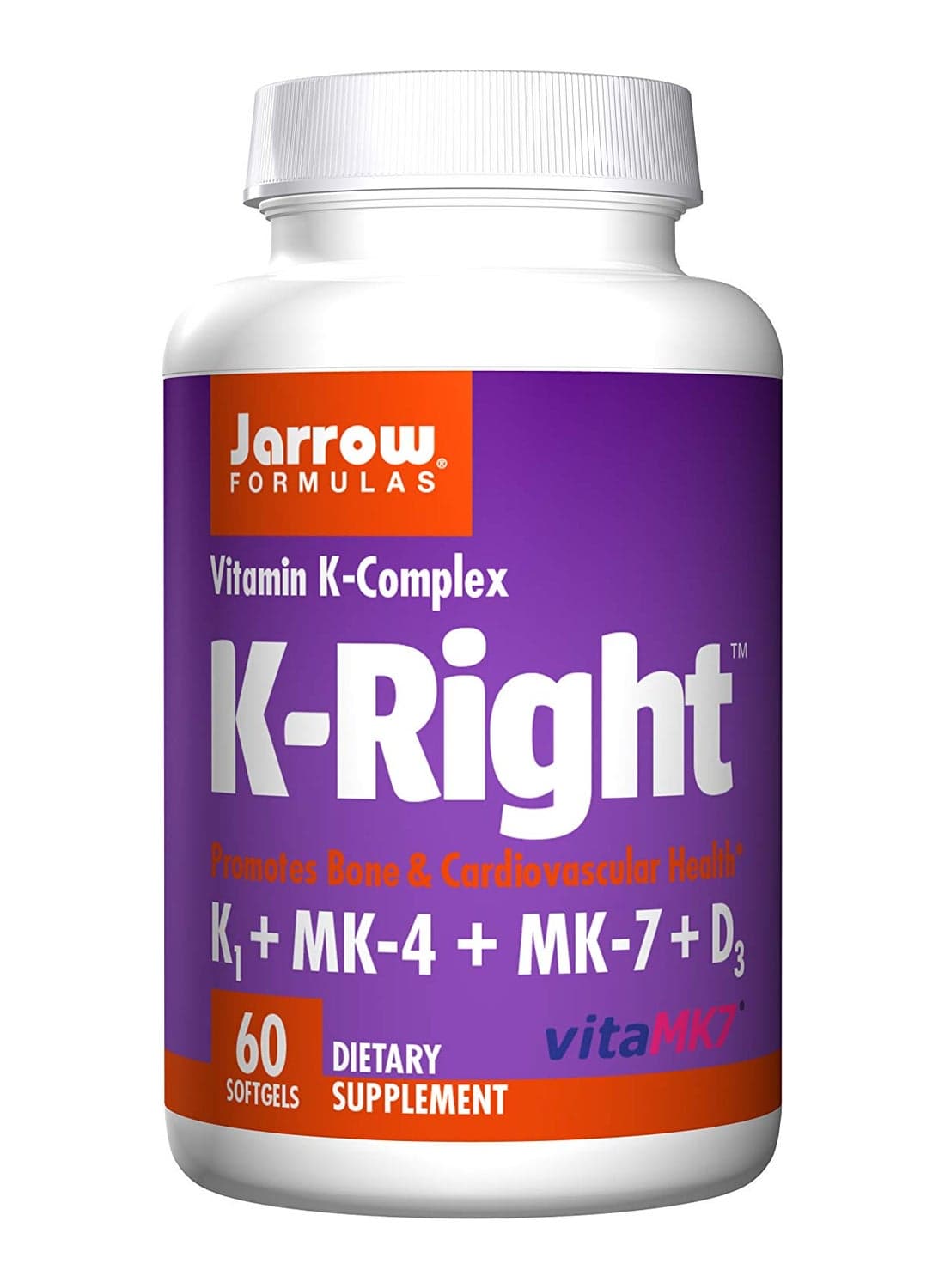 K-Right Promotes Bone And Cardiovascular Health - 60 Softgel