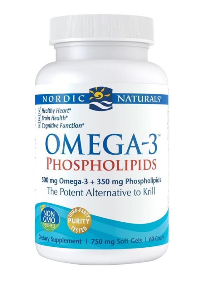 Phospholipids Omega-3 Dietary Supplement - 60 Softgel
