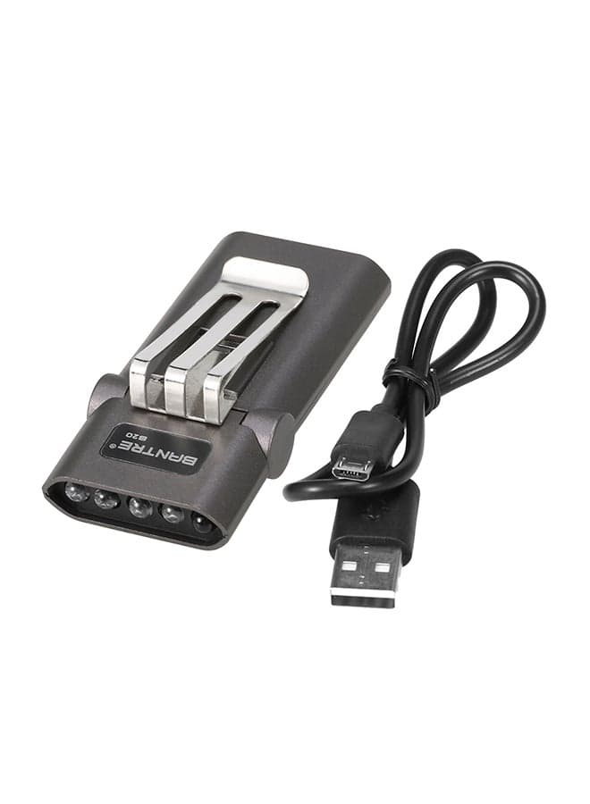 Rechargeable Headlamp With Built-In Clip 16 x 4 x 11cm