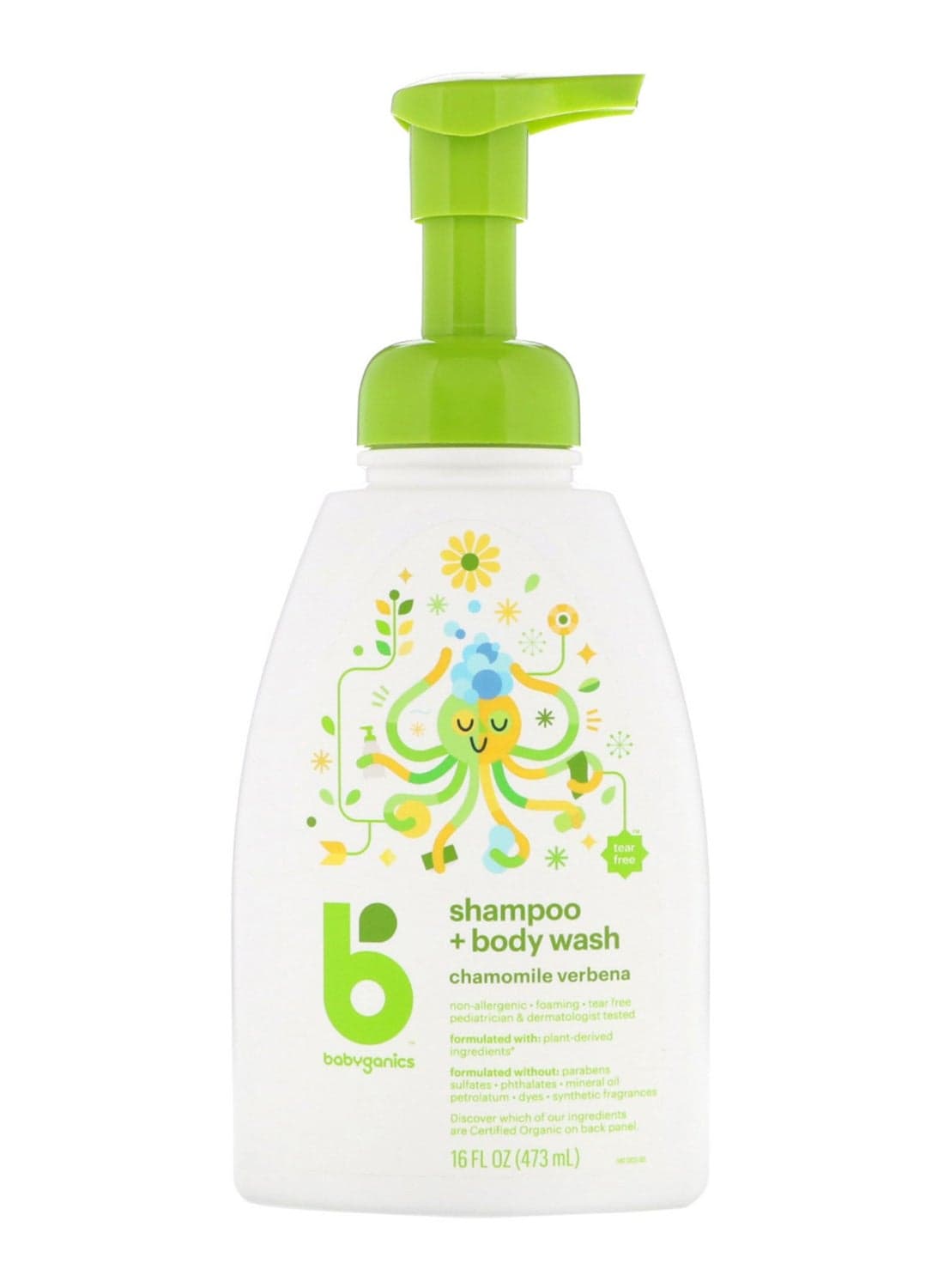 Chamomile Verbena Shampoo Plus Body Wash 473ml