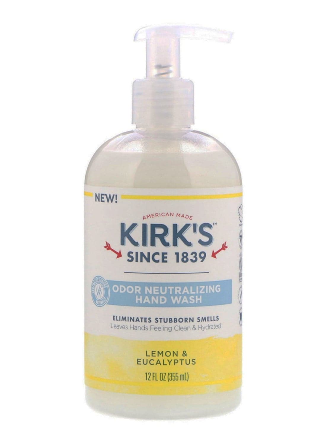 Lemon And Eucalyptus Odor Neutralizing Hand Wash 1200ml