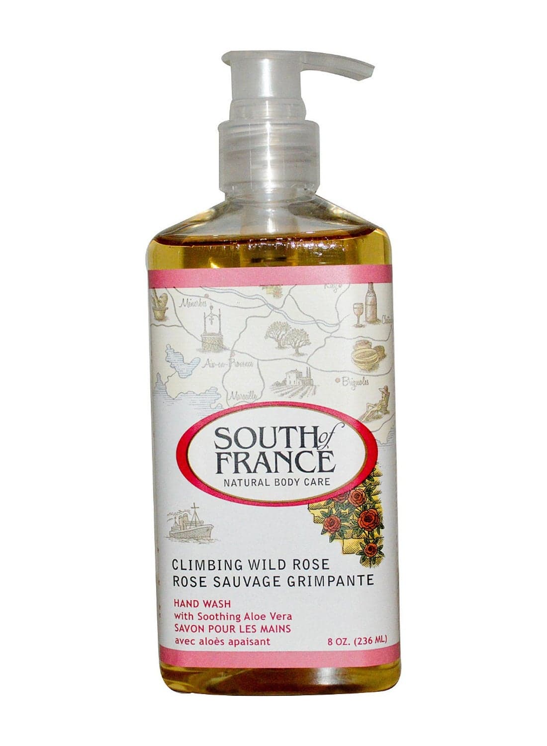 Climbing Wild Rose Hand Wash With Soothing Aloe Vera 1Liters