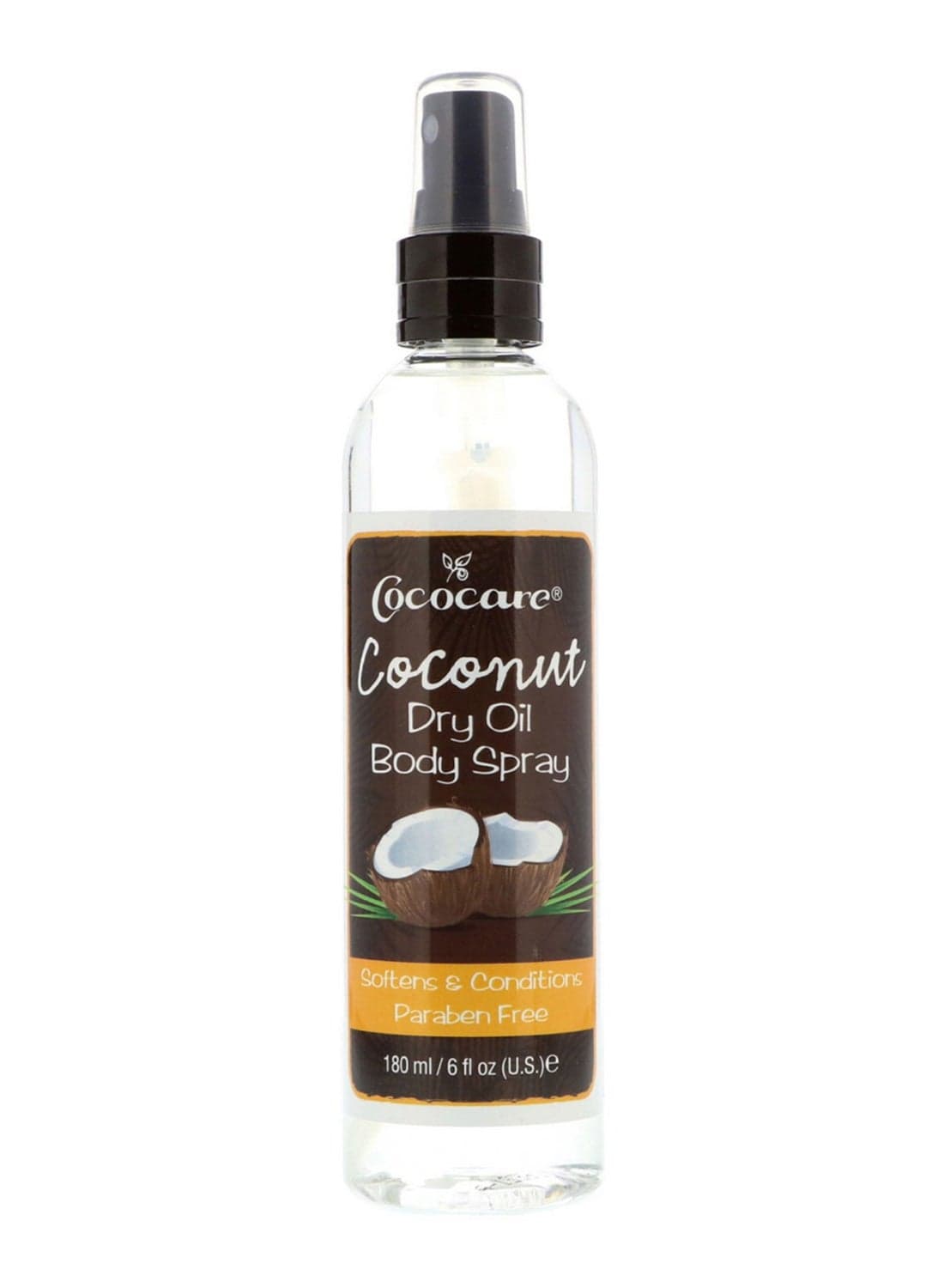 Coconut Dry Oil Body Spray Clear 180ml