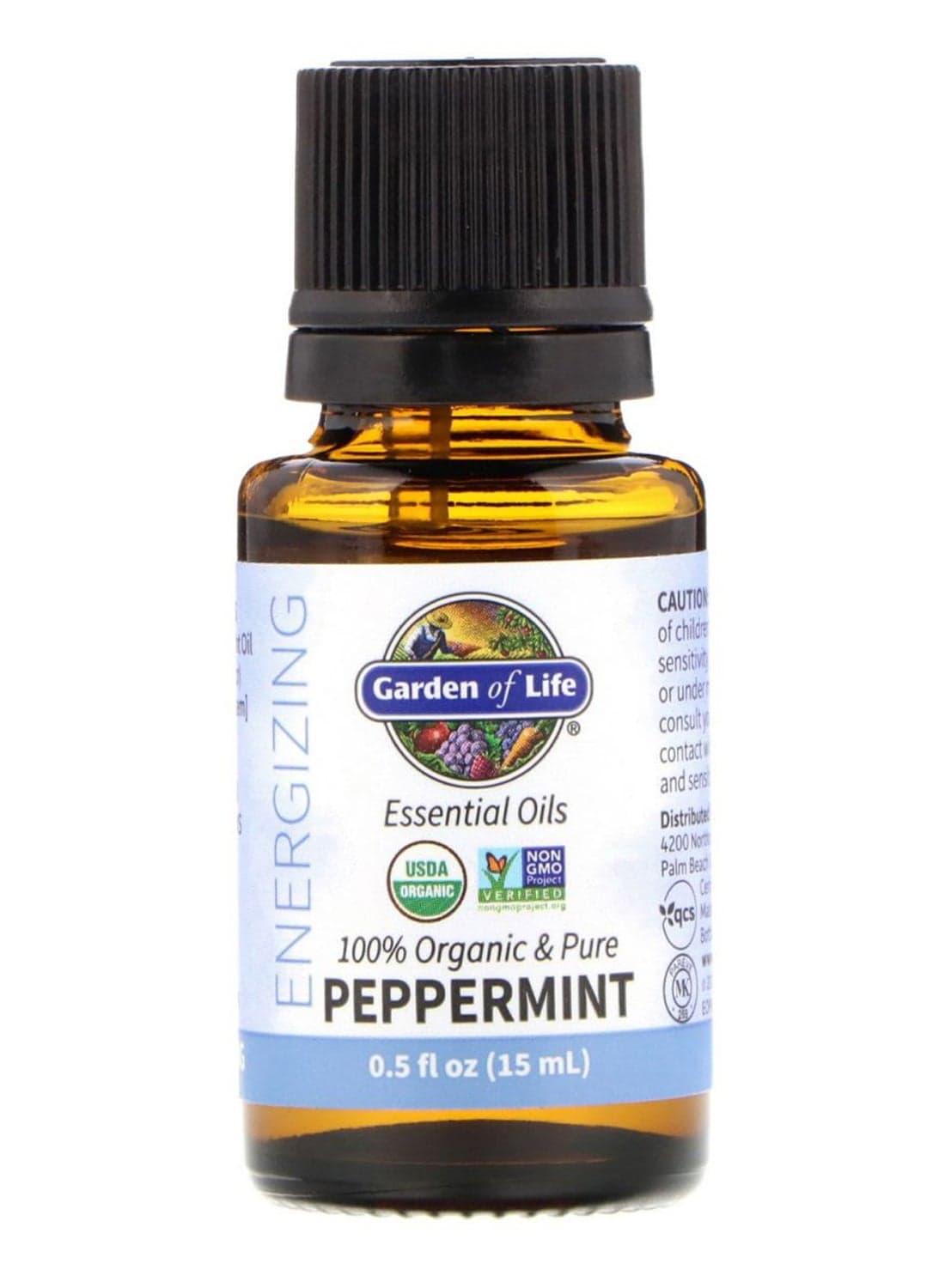 Organic Calming Peppermint Essential Oil 15ml