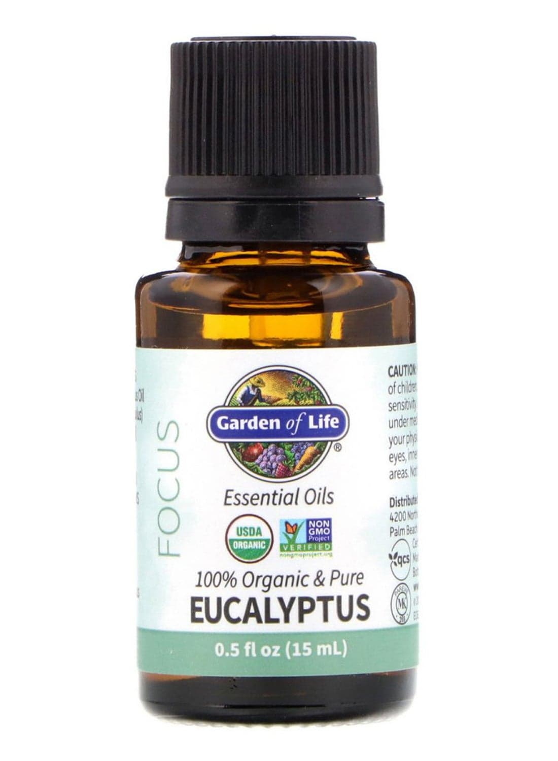 Organic Calming Eucalyptus Essential Oil 15ml