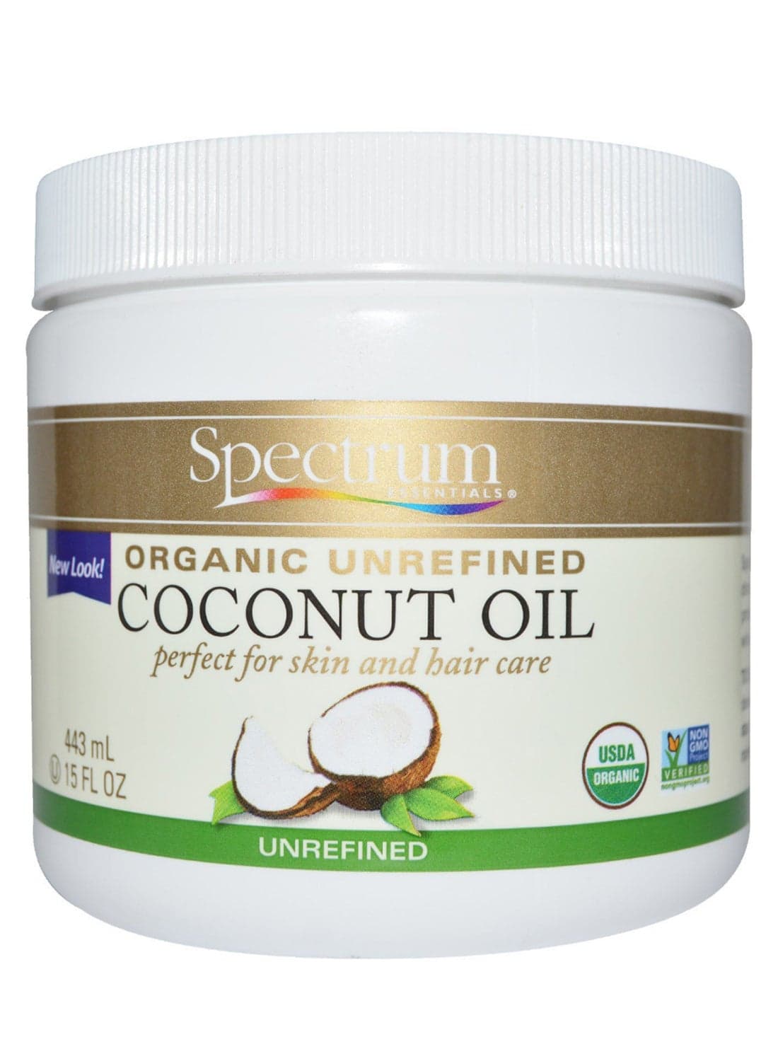 Organic Unrefined Coconut Body Oil 443ml