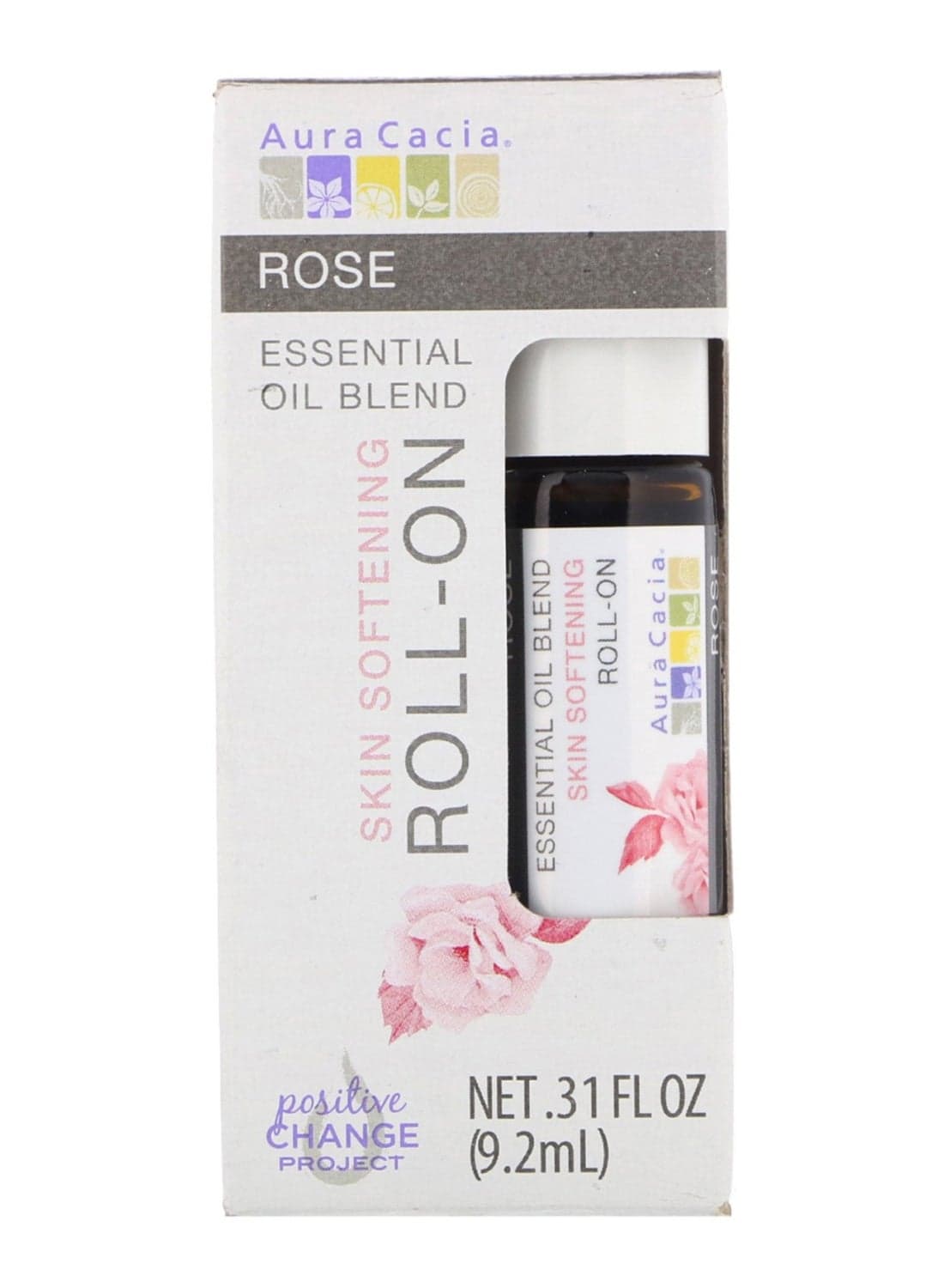 Rose Essential Oil Blend Skin Softening Roll On 9.2ml
