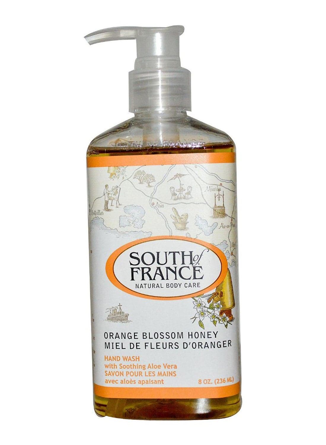 Natural Body Care Orange Blossom Honey Hand Wash 250ml