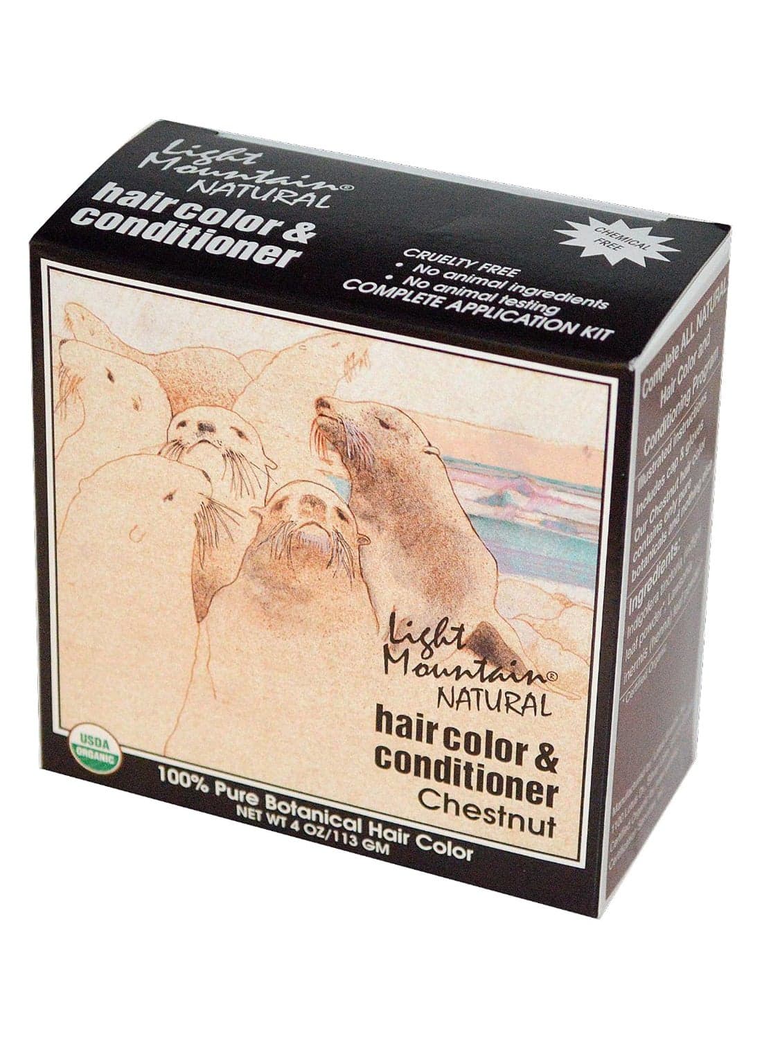 Natural Hair Colour And Conditioner Chestnut 113grams