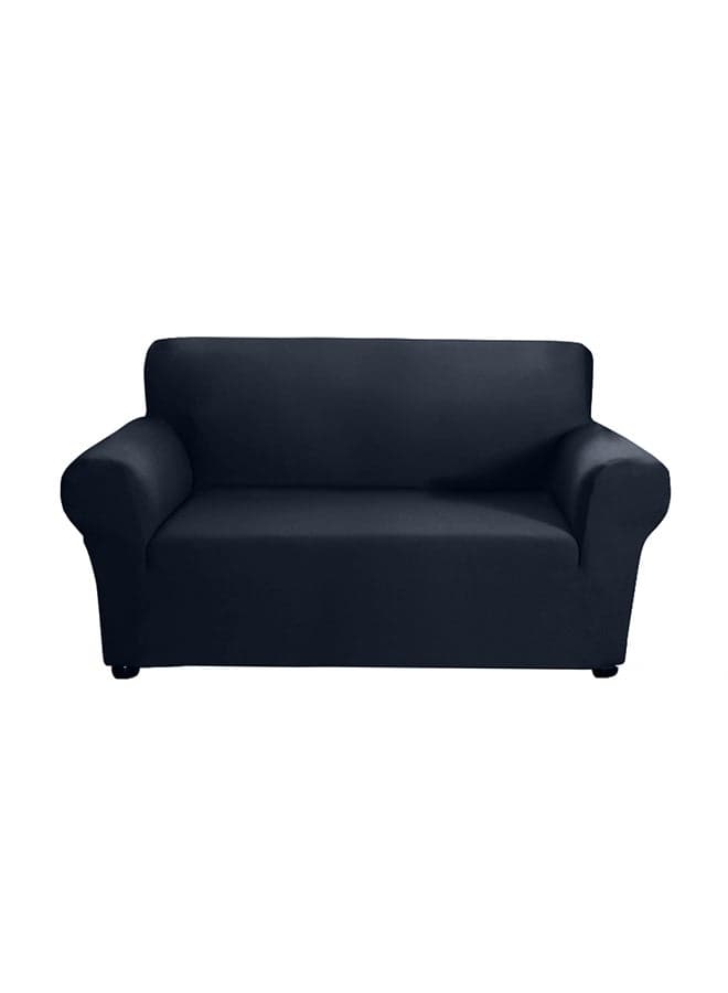 Anti-Slip 2 Seater Sofa Cover Blue 28X5X23cm