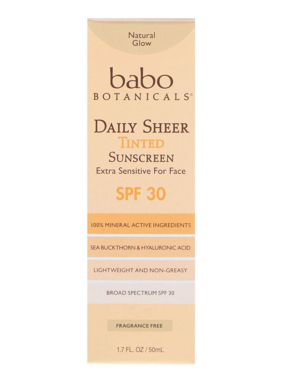 Daily Sheer Tinted Sunscreen 50ml