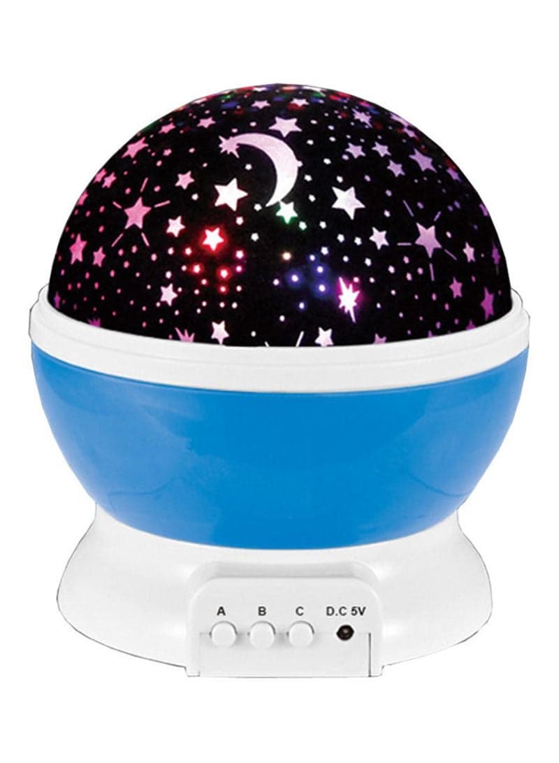 Star Projection Lamp Blue/Black/White