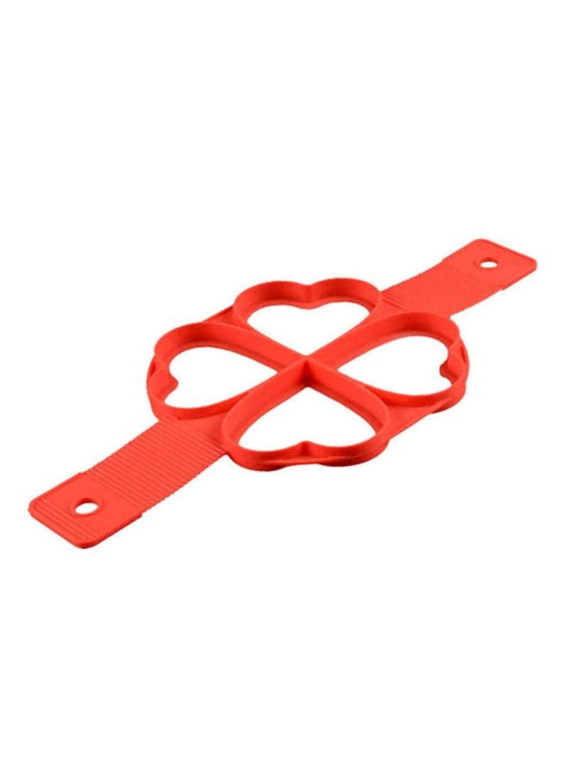 Silicone Pancakes Rings Omelette Mould Ring Tool Red
