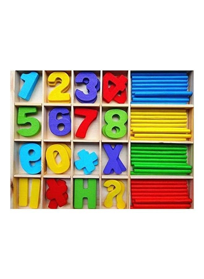 Wooden Computation Study Box