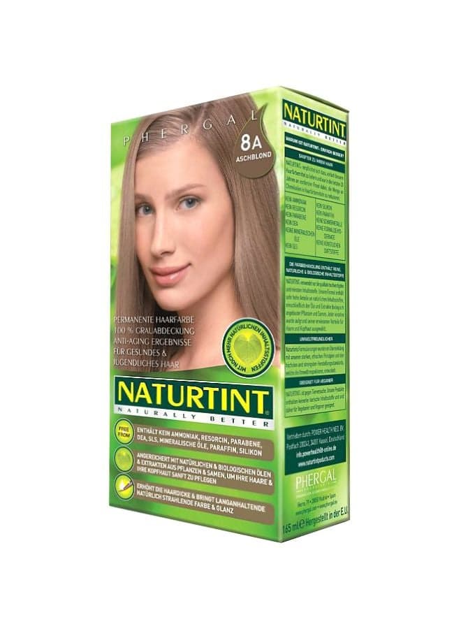 Permanent Hair Color 8A Ash Blonde