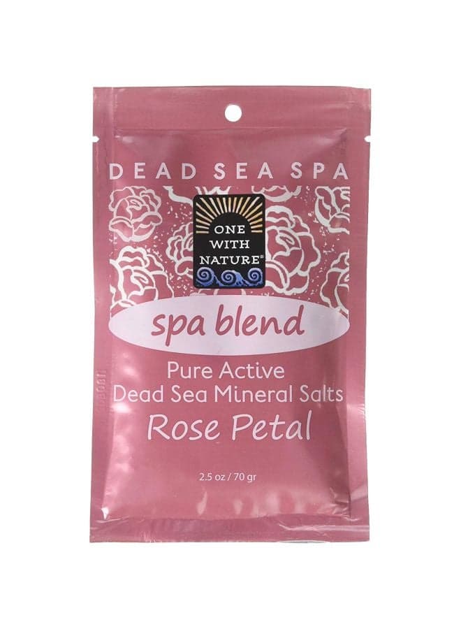 Spa Blend Pure Active Dead Sea Mineral Salts - Lavender 70grams