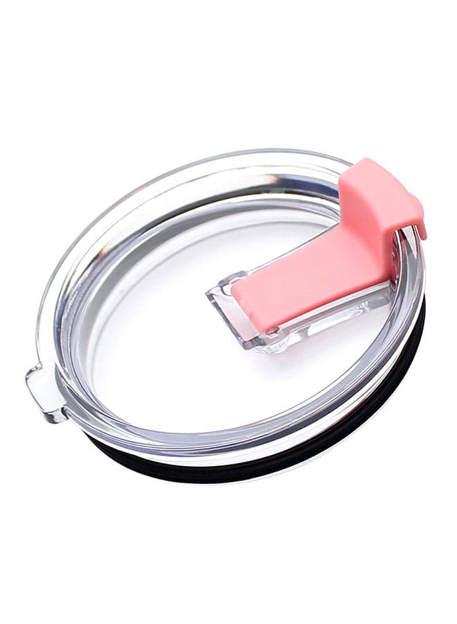 Sealed Leak-Proof Car Cup Lid Pink 12x1x12cm