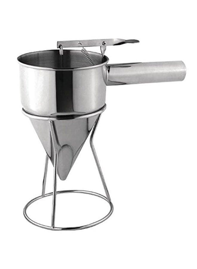Pancake Batter Dispenser Silver 26X20cm