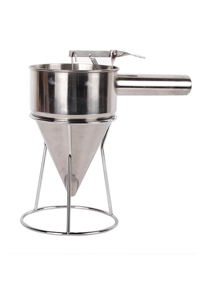 Pancake Batter Dispenser Silver 26X20cm