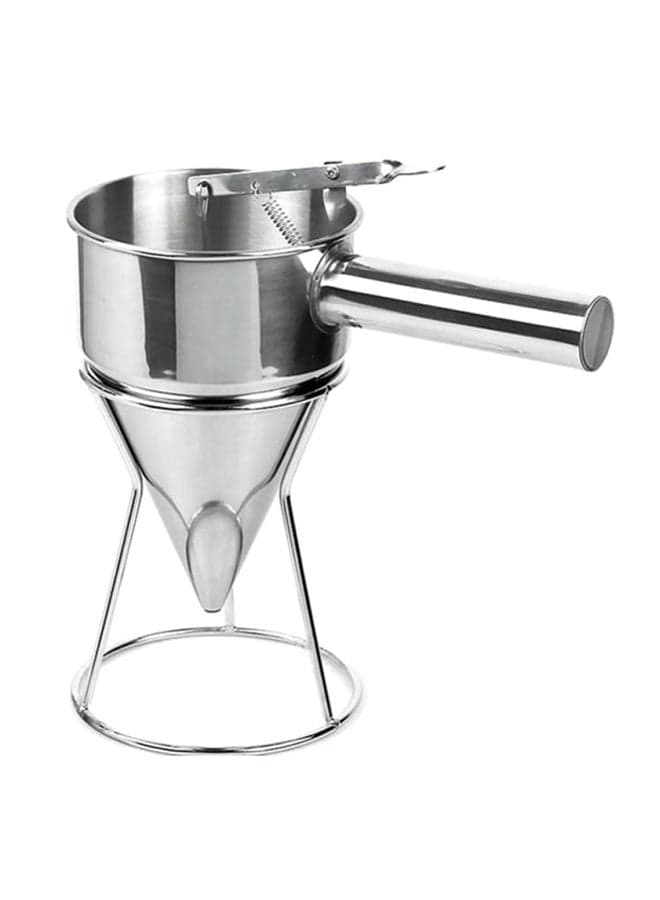 Pancake Batter Dispenser Silver 26X20cm