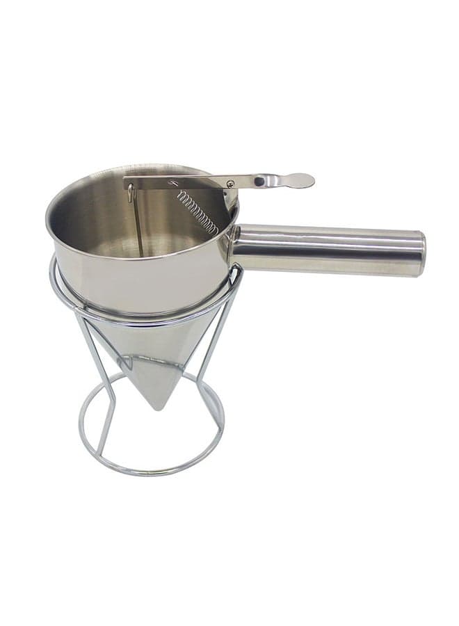 Pancake Batter Dispenser Silver 26X20cm