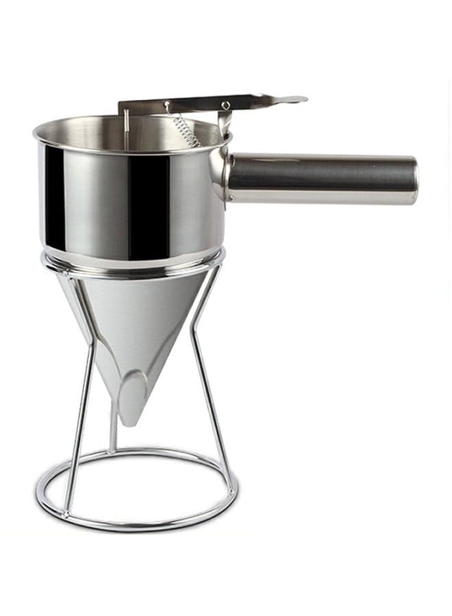 Pancake Batter Dispenser Silver 26X20cm