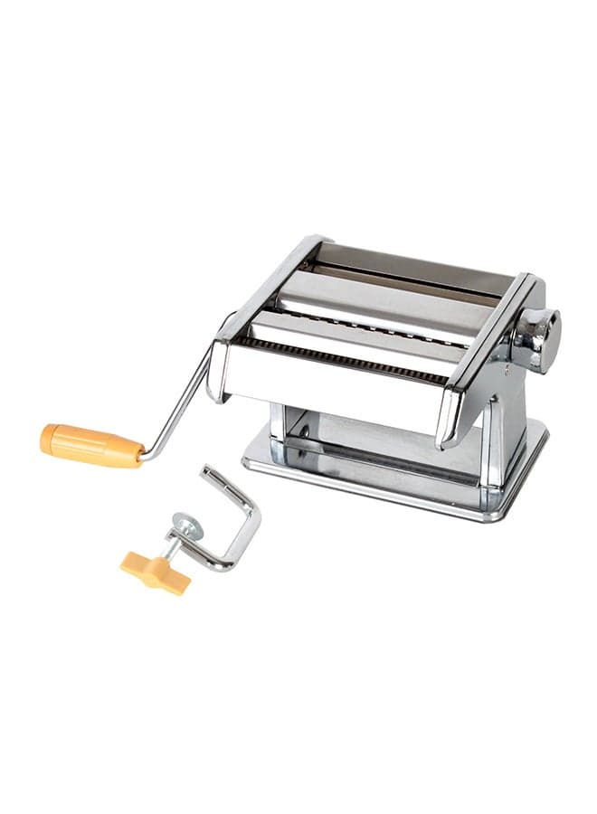 Pasta Maker Machine Manual Noodles Roller Silver 35cm