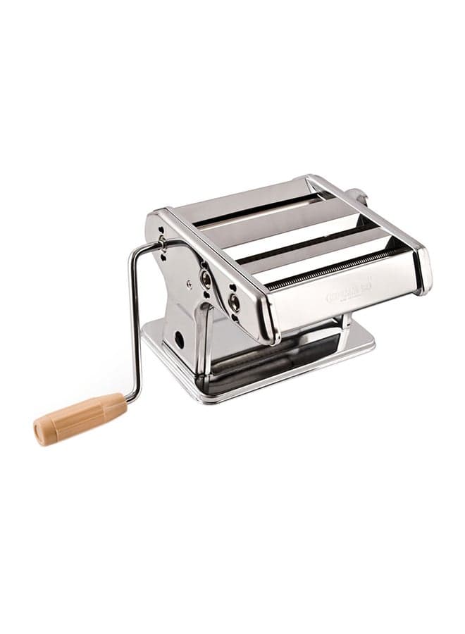 Pasta Maker Machine Manual Noodles Roller Silver 35cm