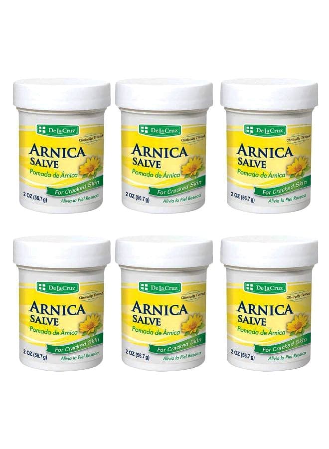 6-Piece Arnica Salve Soothing Relief Set 6 x 56.7grams
