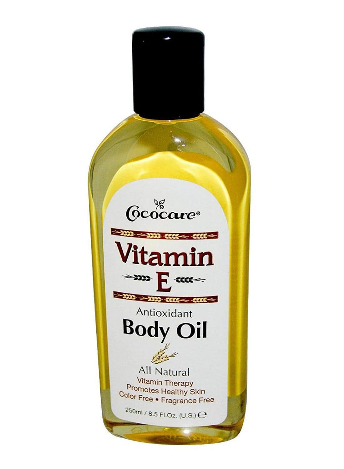 Vitamin E Antioxident Body Oil Yellow