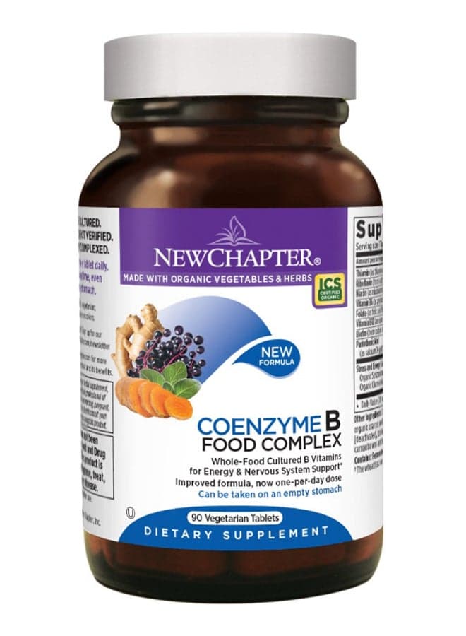 Coenzyme B Food Complex Dietary Supplement - 90 Tablet