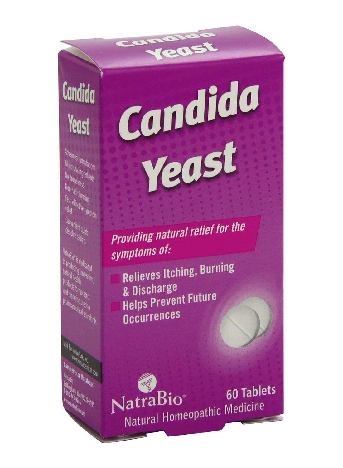 Candida Yeast - 60 Tablets